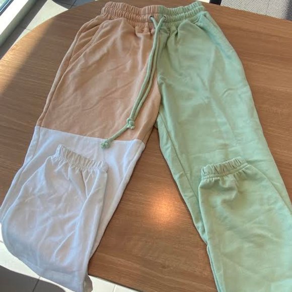 Patchwork Sweatpants - Picture 1 of 3